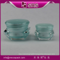 Acrylic Cosmetic Packaging And Screw Top Plastic Container And Beauty Cream Acrylic Plastic Jar